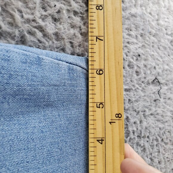 Tahari Jeans Womens 20W Blue Mid-Rise Capri Hannah Style Stretch Denim - Picture 10 of 15